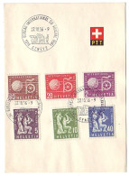 FDC Card International Labour Organization Switzerland 1956 Mining - Altri & Non Classificati