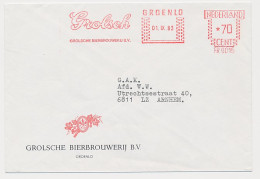 Meter Cover Netherlands 1983 Beer - Grolsch Beer Brewery - Vini E Alcolici