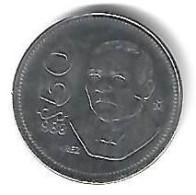 *mexico 50 Pesos 1988  Km 495a  Unc - Mexiko