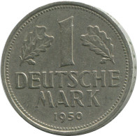 1 MARK 1950 G WEST & UNIFIED GERMANY Coin #DE10399.5.U.A - 1 Mark