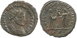 MAXIMIANUS ANTONINIANUS Antioch (? / XXI) AD 285 IOVETHERCVCONSER. #ANT1874.48.U.A - La Tetrarchía Y Constantino I El Magno (284 / 307)