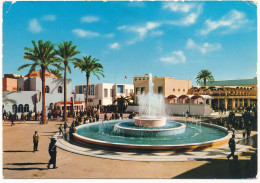LIBYA, TRIPOLI, INTERNATIONAL FAIR , 1966 Nice Stamp   Old Photo Postcard - Libia