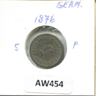 5 PFENNIG 1876 F ALLEMAGNE Pièce GERMANY #AW454.F.A - 5 Pfennig