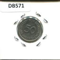 50 PFENNIG 1974 D WEST & UNIFIED GERMANY Coin #DB571.U.A - 50 Pfennig