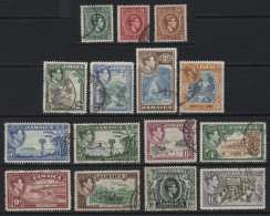 Jamaica (B08). 1938 George VI Pictorials Set. Used. Hinged. - Jamaïque (...-1961)