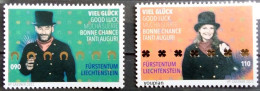 Liechtenstein 2002, Good Luck, MNH Unusual Stamps Set - Neufs