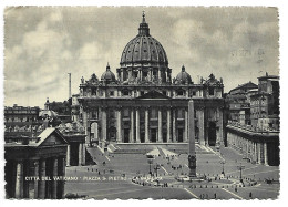 PIAZZA E BASILICA DI SAN PIETRO / SQUARE AND CHURCH OF ST. PETER.- CITTA DEL VATICANO / ROMA.- ( VATICANO / ITALIA ) - Vatikanstadt