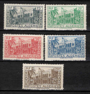 Algérie - 1944 - Palais D' été à Alger  - N° 200 à 204 - Neuf ** - MNH - Neufs