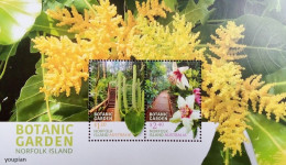 Norfolk Island 2023, Botanic Garden, MNH S/S - Ile Norfolk