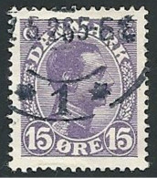 Dänemark 1913, Mi.-Nr. 69, Gestempelt - Used Stamps