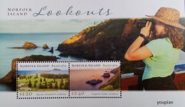 Norfolk Island 2023, Lookouts, MNH S/S - Ile Norfolk