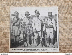 Soldato India Inghilterra Italia Algeria Palestina 1917 WW1 1a Guerra Mondiale - Other & Unclassified