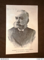Stefano Castagnola Sindaco Chiavari, 3 Agosto 1825 – Genova, 11 Settembre 1891 - Vor 1900