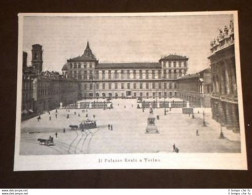 Il Palazzo Reale Torino - Vor 1900