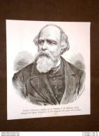 Poeta Jacopo Cabianca Vicenza, 10 Febbraio 1809 – Schiavon, 28 Gennaio 1878 - Vor 1900