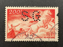 FRANCE S PA 19 Poste  Aerienne SG 101 Perforé Perforés Perfins Perfin  ! - Autres & Non Classés