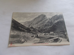 PRALOGNAN ET LE GRAND MARCHET ( 73 Savoie )  VILLAGE ET MONTAGNE  1905 - Pralognan-la-Vanoise