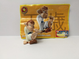 Kinder :  MPG 2S-93  Schim Banzai - Zoff Im Affenstall 2006 - King-Fu + BPZ - Monoblocchi