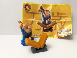 Kinder :  MPG 2S-94   Schim Banzai - Zoff Im Affenstall 2006 - Kara-Theo + BPZ - Aufstellfiguren