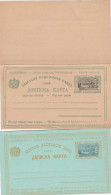 Montenegro 2 Postcards 1896 - Montenegro