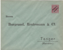 Deutsches Reich Marokko Privat Brief 1895 - Maroc (bureaux)