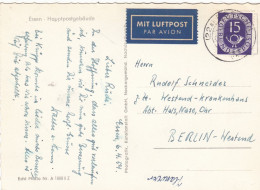 Bund Postkarte 1954 - Briefe U. Dokumente