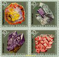 102906 MNH ESTADOS UNIDOS 1974 MINERALES - Neufs