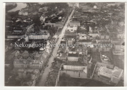 Vilnius, Gedimino Prospektas Iš Oro, Sovietmečio Laikų Fotografija. Dydis - 16,8x11,3 Cm. - Litauen