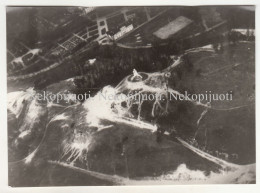 Vilnius, Trijų Kryžių Kalnas Iš Oro, Sovietmečio Laikų Fotografija. Dydis - 16,8x11,3 Cm. - Lituania