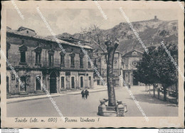 Ci483 Cartolina Tiriolo Piazza Umberto I Provincia Di Catanzaro 1941 - Catanzaro