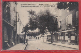 Carte Postale 07. Lamastre  La Nouvelle Poste  Avenue Boissy-d'Anglas Très Beau Plan - Lamastre