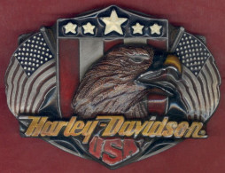 ** BOUCLE  HARLEY - DAVIDSON  1989 ** - Cinture & Fibbie