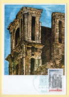 Carte Maximum : U.N.E.S.C.O. Eglise Sao Miguel (Brésil) : 75 Paris 23/10/1982 - 1980-1989