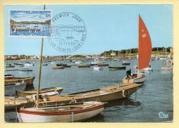 Carte Maximum : La Trinité Sur Mer (Le Port, Les Yachts Vers Le Pont) : 56 La Trinité Sur Mer 15/02/1969 - 1960-1969