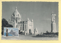 Carte Maximum : Basilique De Lisieux : 14 Lisieux 24/09/1960 - 1960-1969