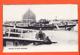 05891 / Peu Commun AK Eiland MARKEN Noord-Holland Le Port 1910s - Marken