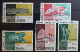 Indonesien 360-364 Postfrisch Asiatische Sportspiele #RQ999 - Indonesia