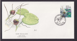 New Zealand Neuseeland Ozeanien Flora Pflanzen Orchideen Schöner Künstler Brief - Storia Postale