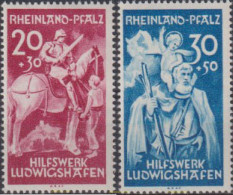 673451 MNH ALEMANIA. Rheinland-Pfalz 1948 SANTOS - Sonstige & Ohne Zuordnung