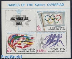 Penrhyn 1984 Olympic Games S/s, Mint NH, Sport - Olympic Games - Penrhyn