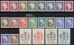 Jamaica 1987 Definitives 22v (without Years), Mint NH, History - Coat Of Arms - Politicians - Jamaica (1962-...)