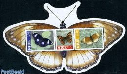Niue 2010 Butterflies S/s, Mint NH, Nature - Butterflies - Niue