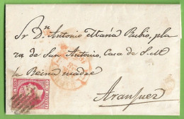 História Postal Filatelia Stamps Cover Letter 1853 Rey- Reina King England  - Philately - Madrid - España - Other & Unclassified