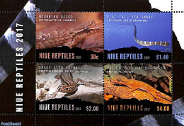 Niue 2017 Reptiles S/s, Mint NH - Niue