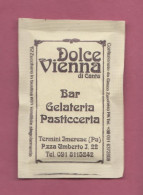 Bustina Di Zucchero Piena, Full Sugar Pack- Advertising Pack - Dolce Vienna, Bar Gelateria, Pasticceria. Termine Imerese - Zucker