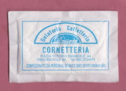 Bustina Di Zucchero Piena, Full Sugar Pack- Advertising Pack- Gelateria Caffetteria Desiré. Cornetteria, - Zucker