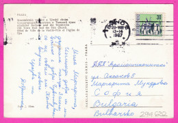 294632 / Czechoslovakia - Praha - Old Town Hall And Tyn Church PC 1967 Brno USED 30h Czech Towns - Košice Kosice - Brieven En Documenten