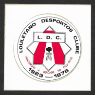 Portugal Autocollant Louletano Desportos Clube 1976 Loulé Algarve Club De Football Soccer Club Sticker - Sonstige & Ohne Zuordnung