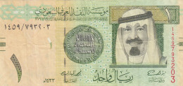 CRBX0463 BILLETE ARABIA SAUDI 1 RIAL 2012 MBC - Sonstige – Asien