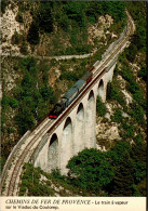 N°5639 W -cpsm Chemins De Fer De Provence -viaduc Du Coulomp- - Ouvrages D'Art